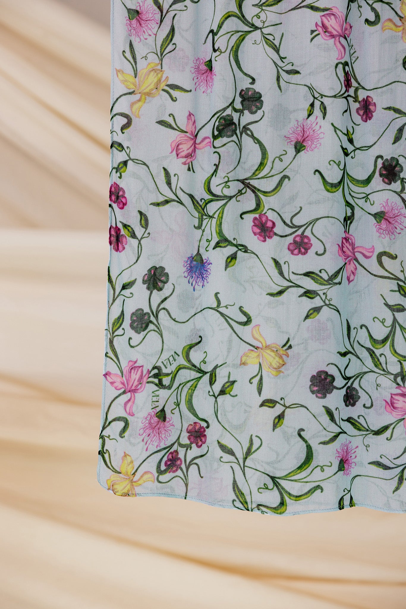 Baby Blue Floral - Image 3