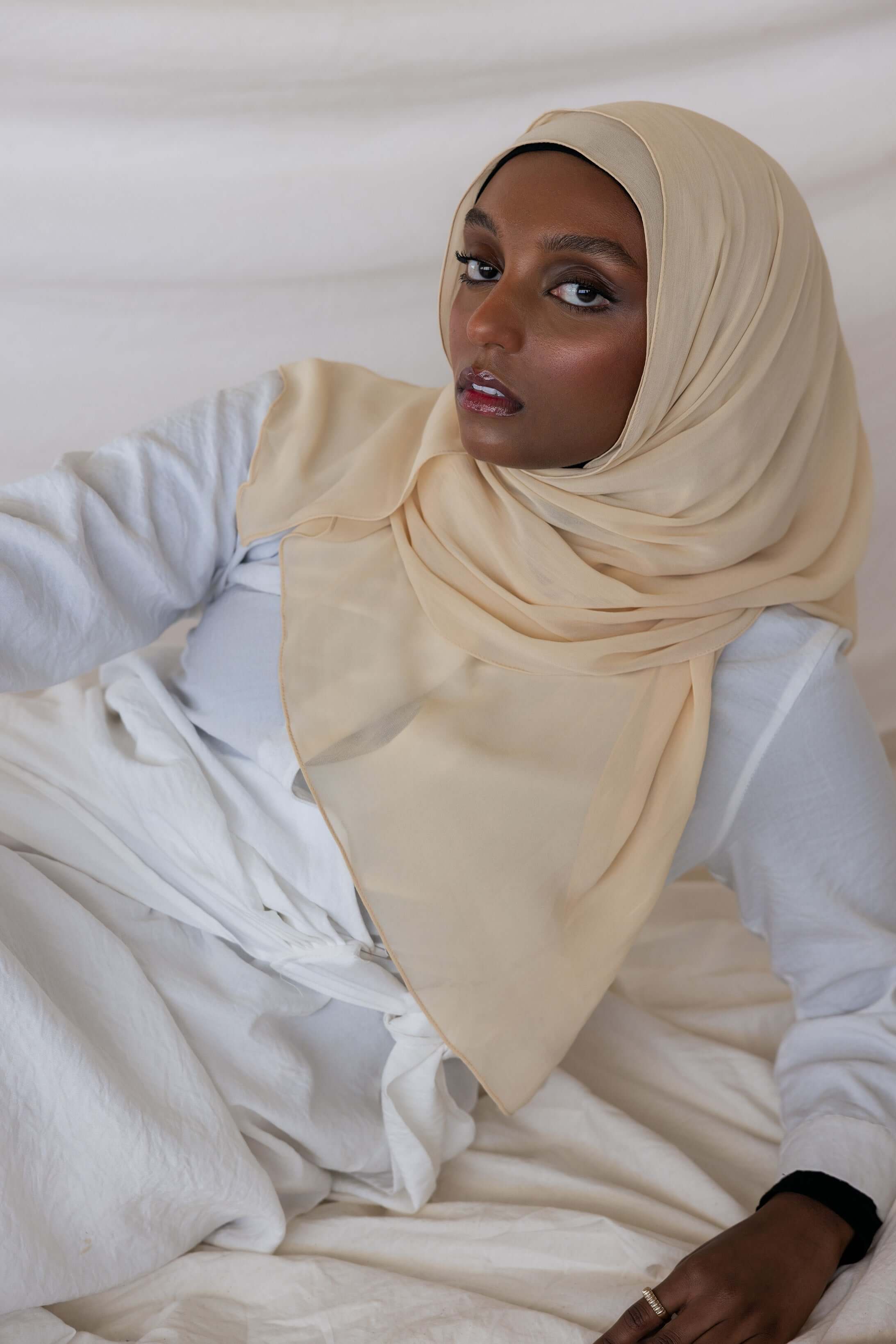 Biscuit Crepe Chiffon - Image 3