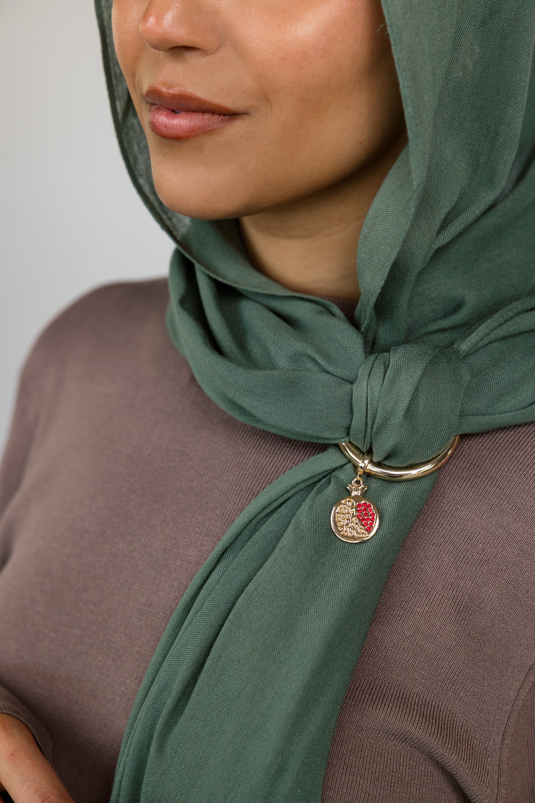 18K Charm Metal Hoop - Image 3