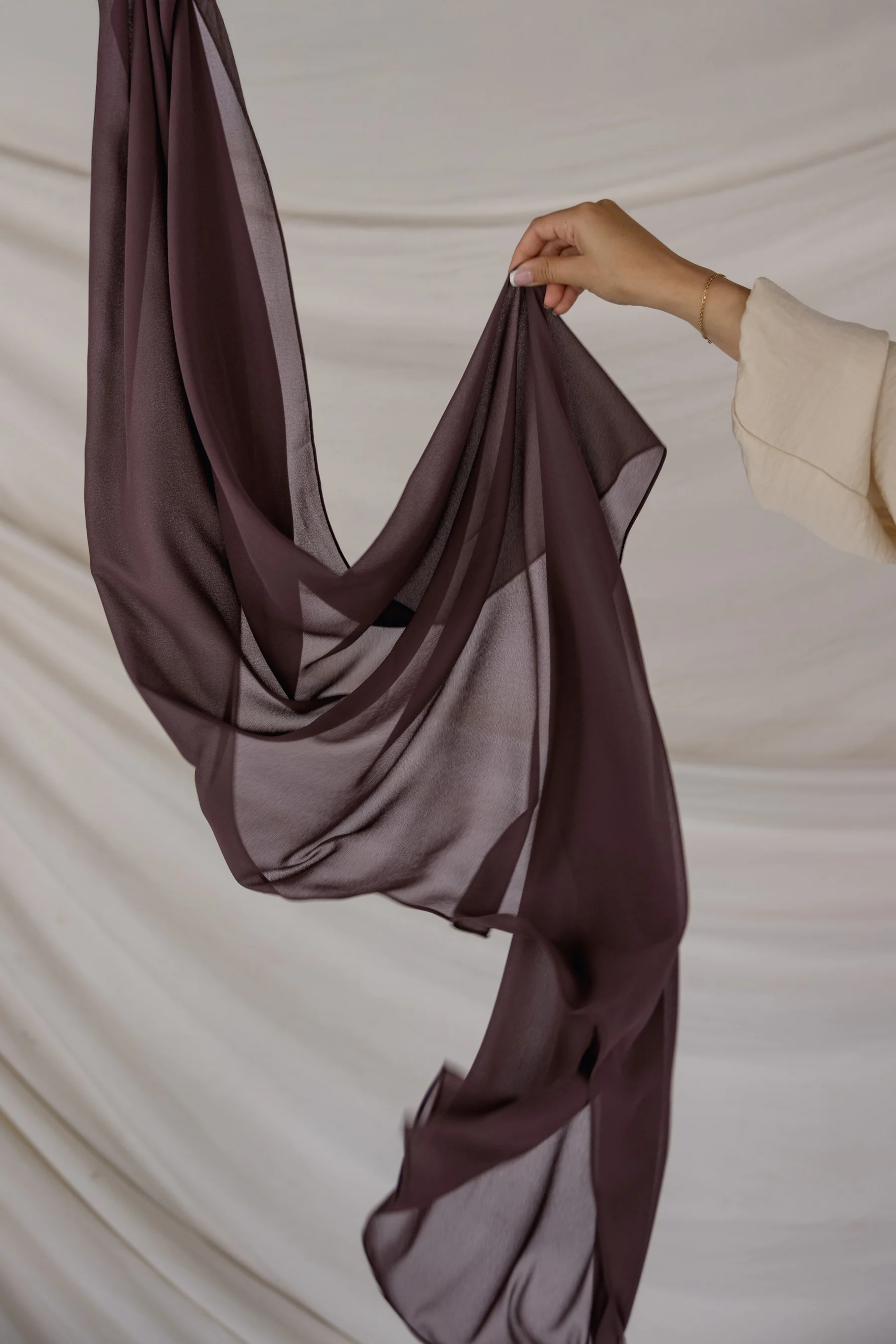 Chocolate Opal Chiffon - Image 3