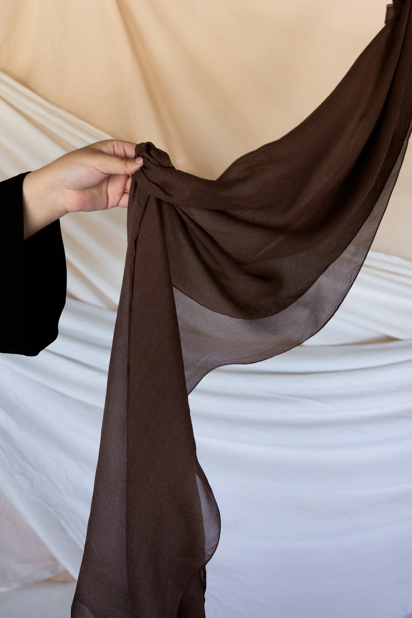 Cocoa Silk Chiffon - Image 2