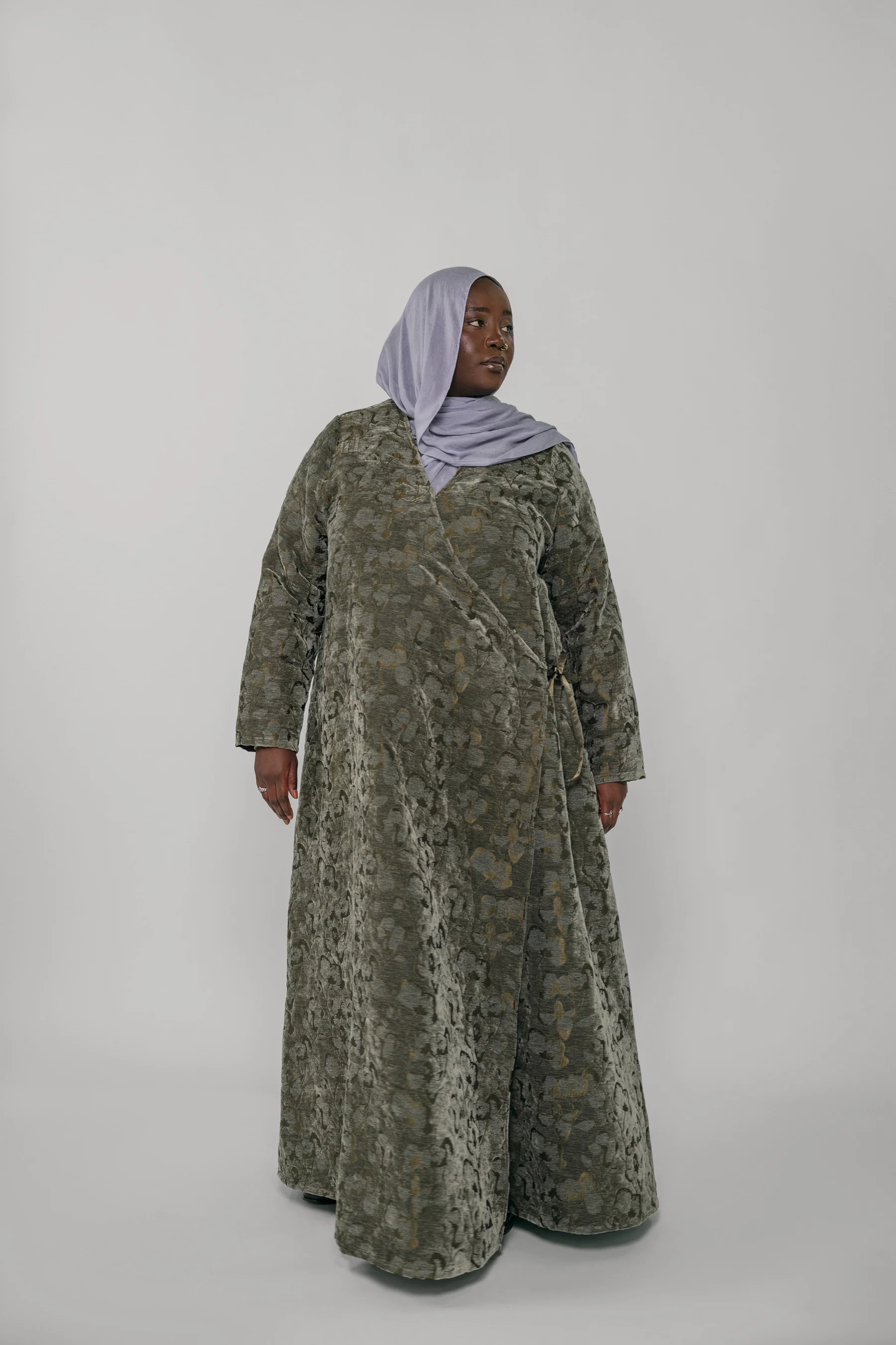 Jacquard Abaya - Image 9