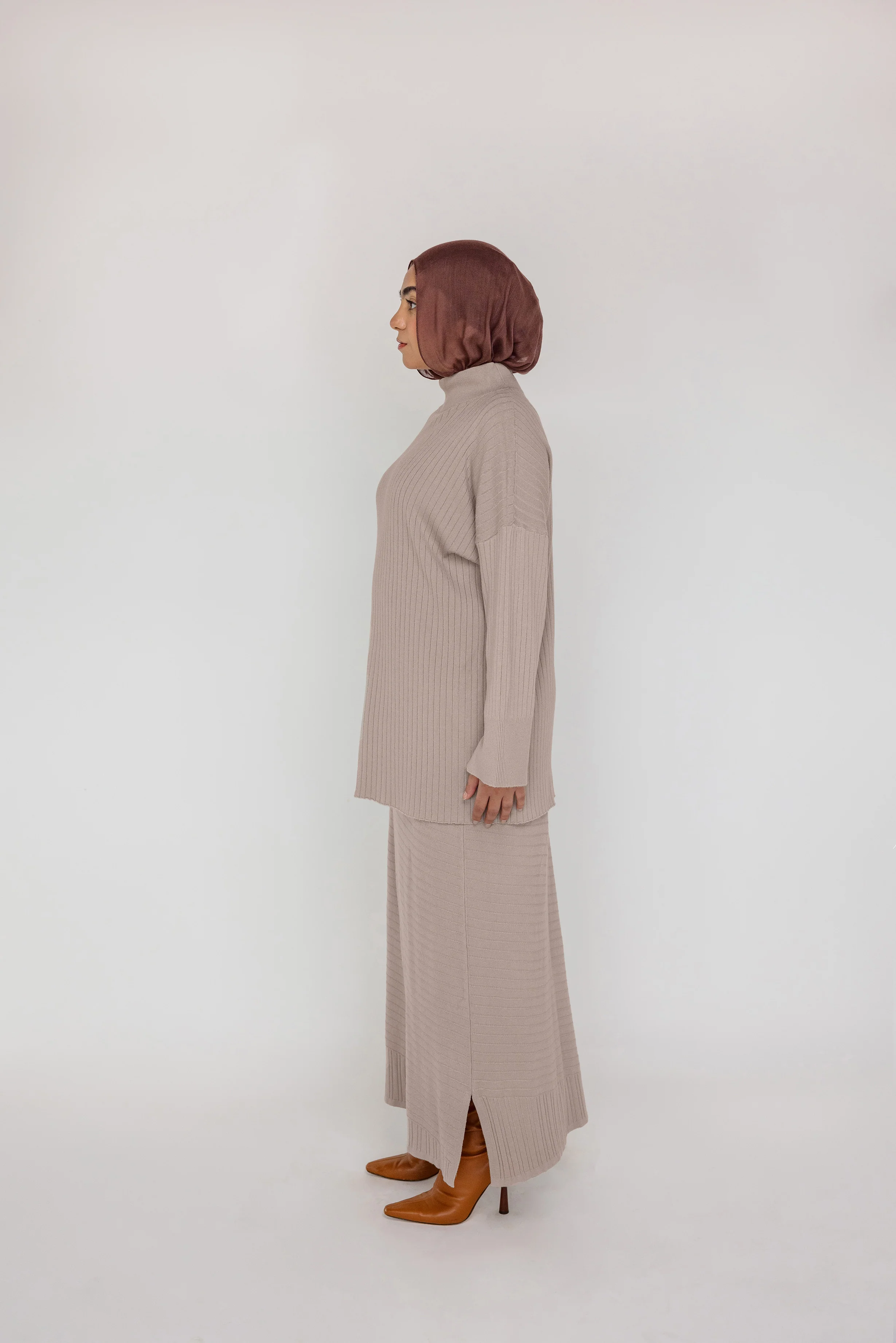 Mixed Rib Pullover - Image 5