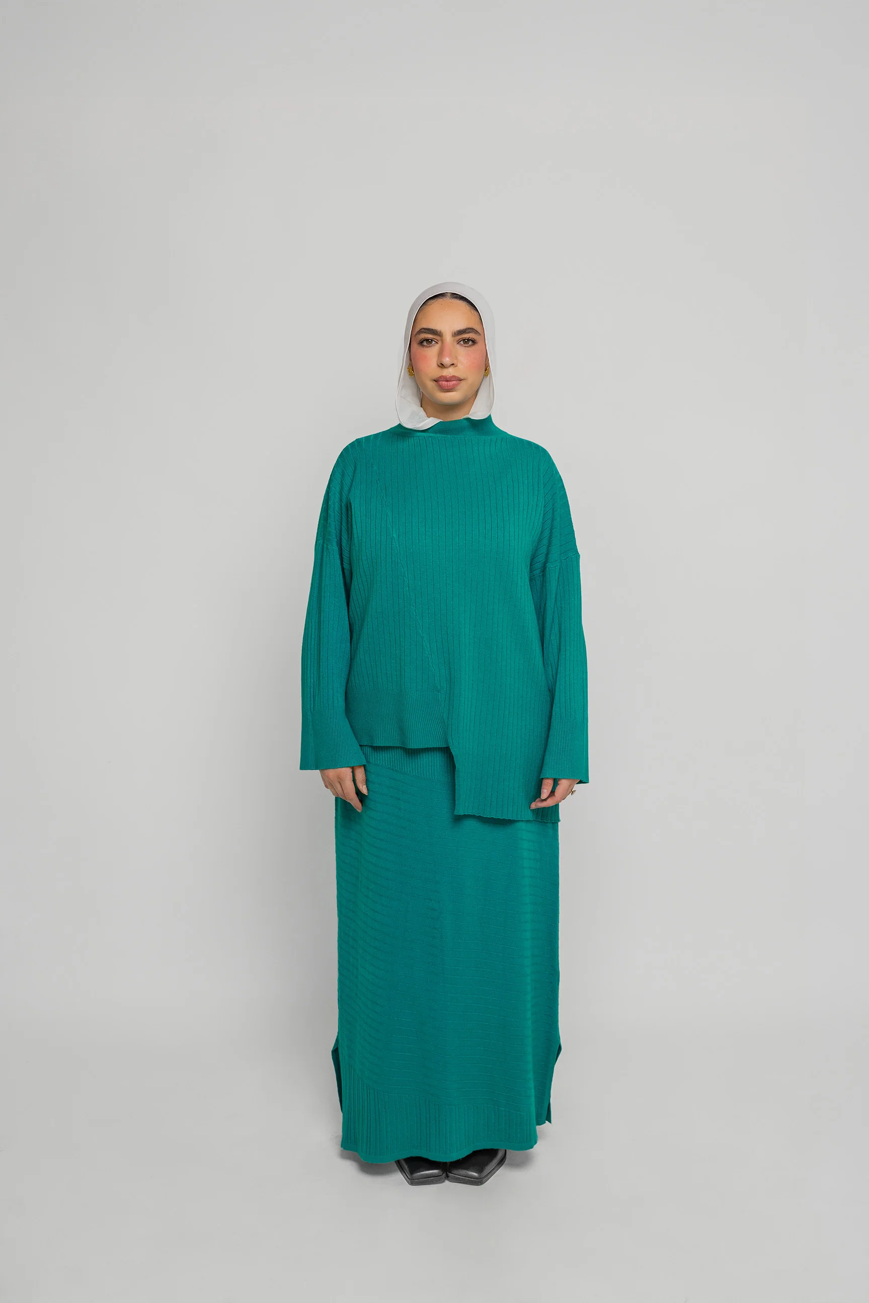 Mixed Rib Pullover - Image 9