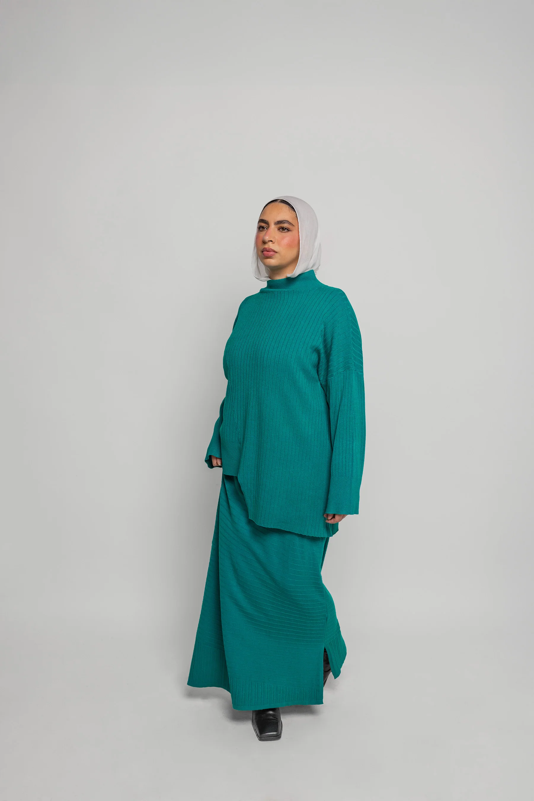 Mixed Rib Skirt - Image 11