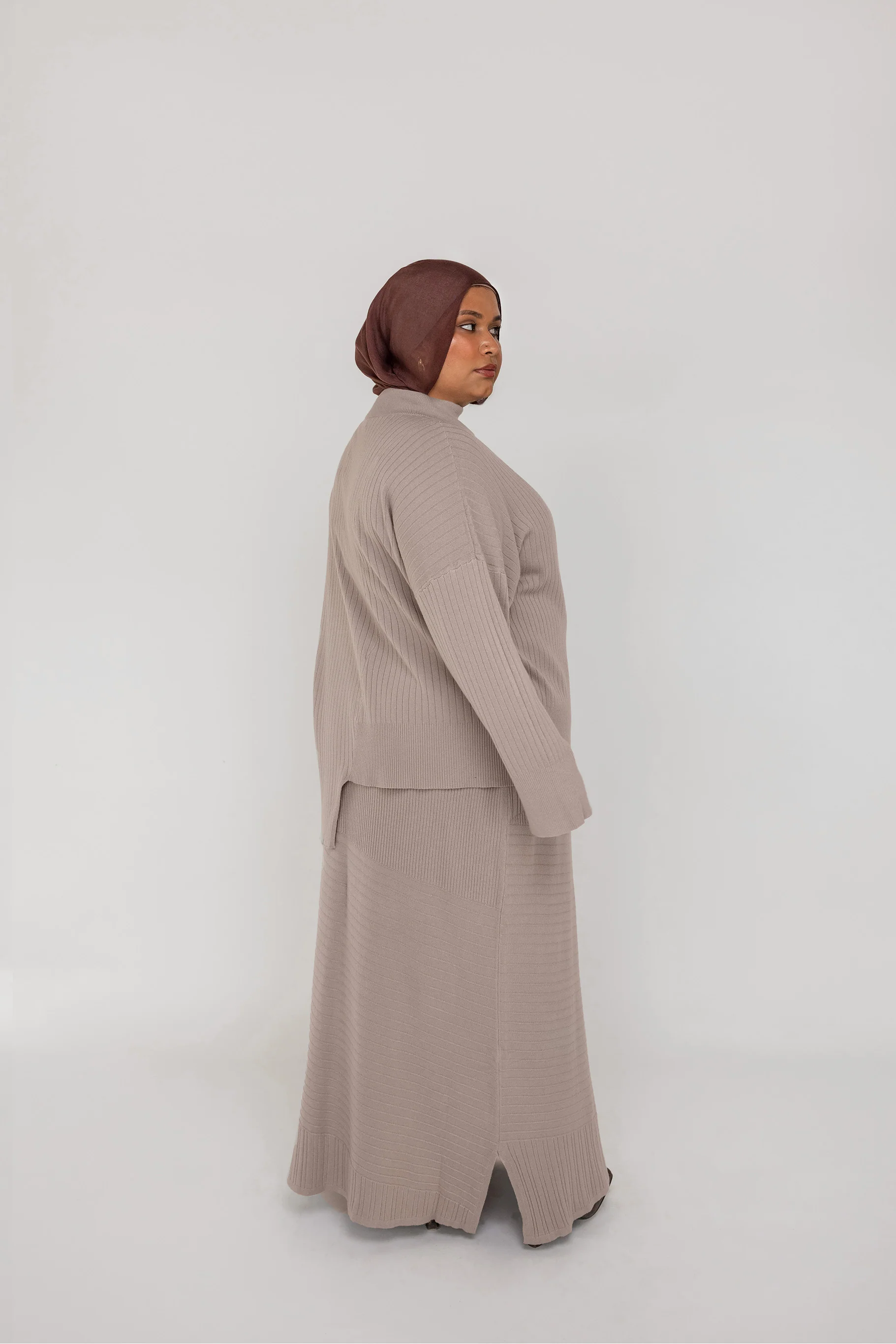 Mixed Rib Skirt - Image 8