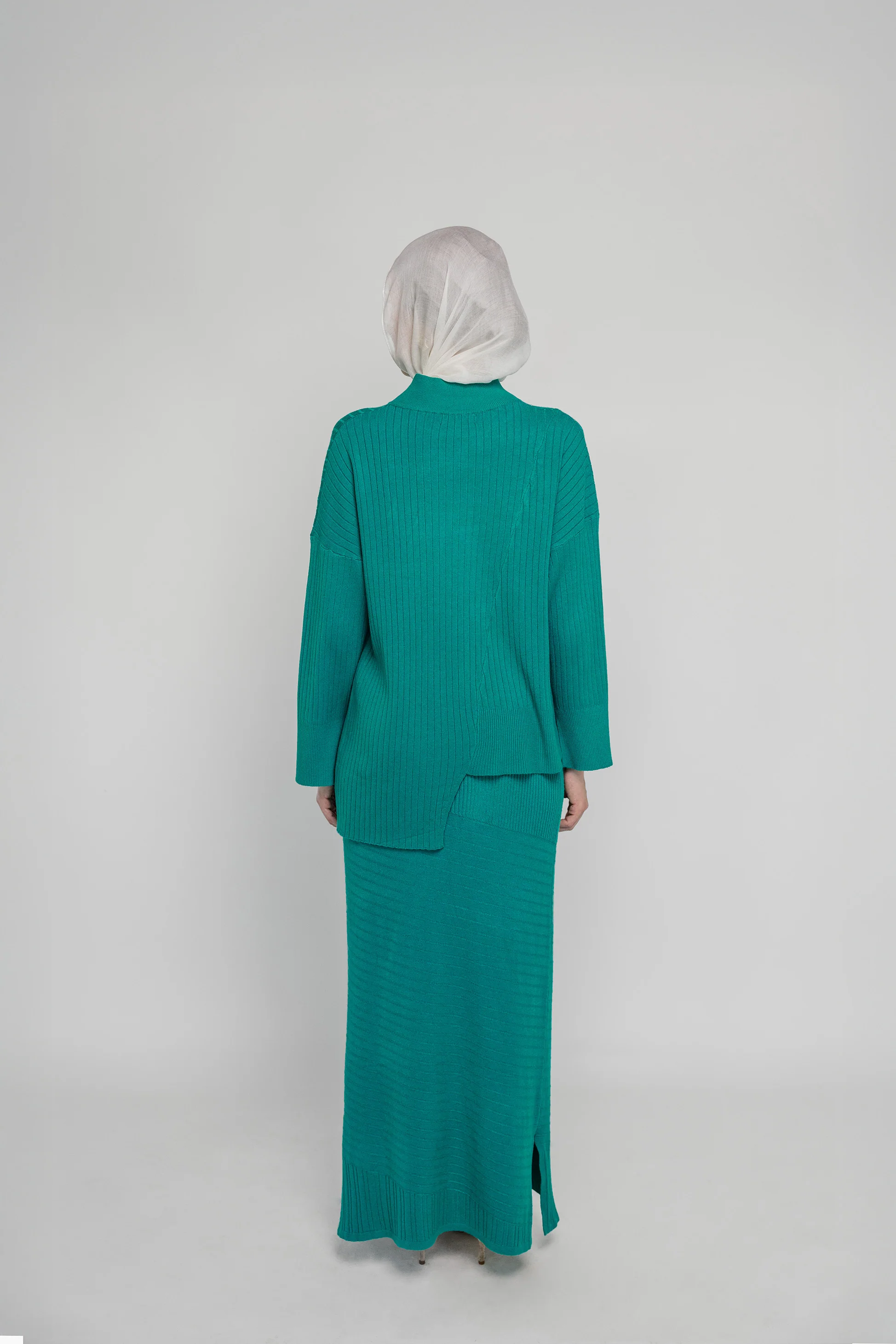 Mixed Rib Skirt - Image 9