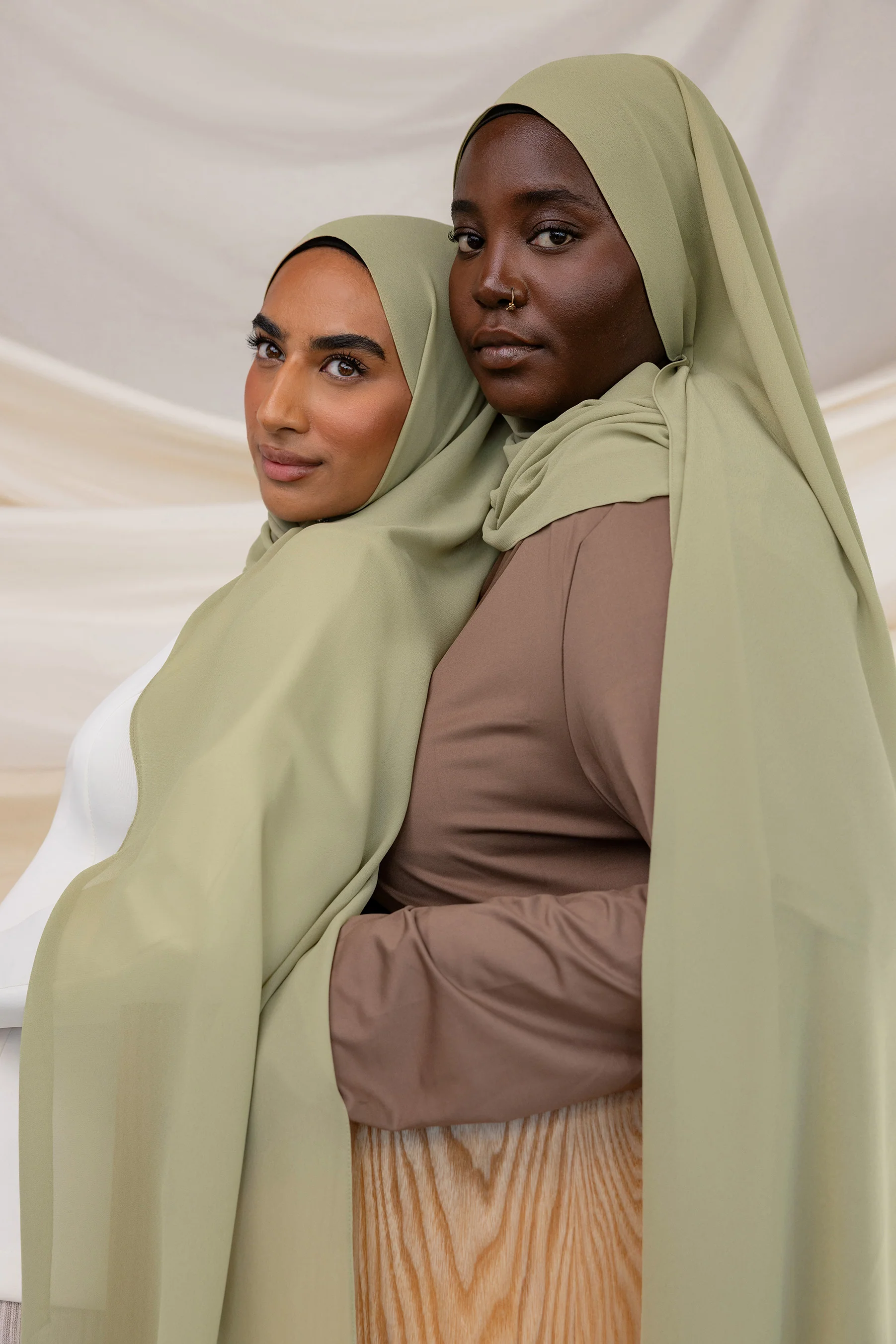 Olive Chiffon - Image 2