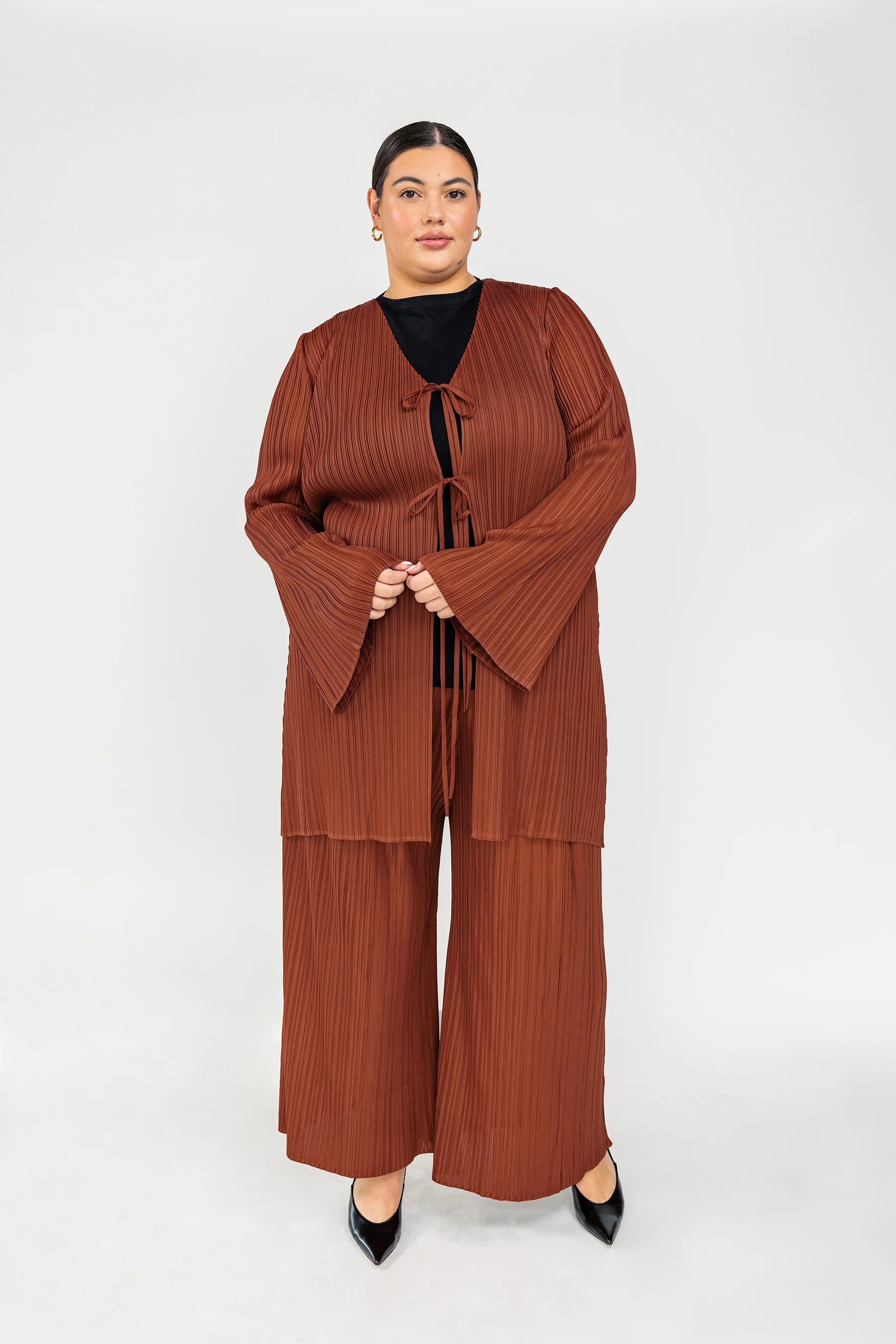 Pleated Cardigan - Image 11