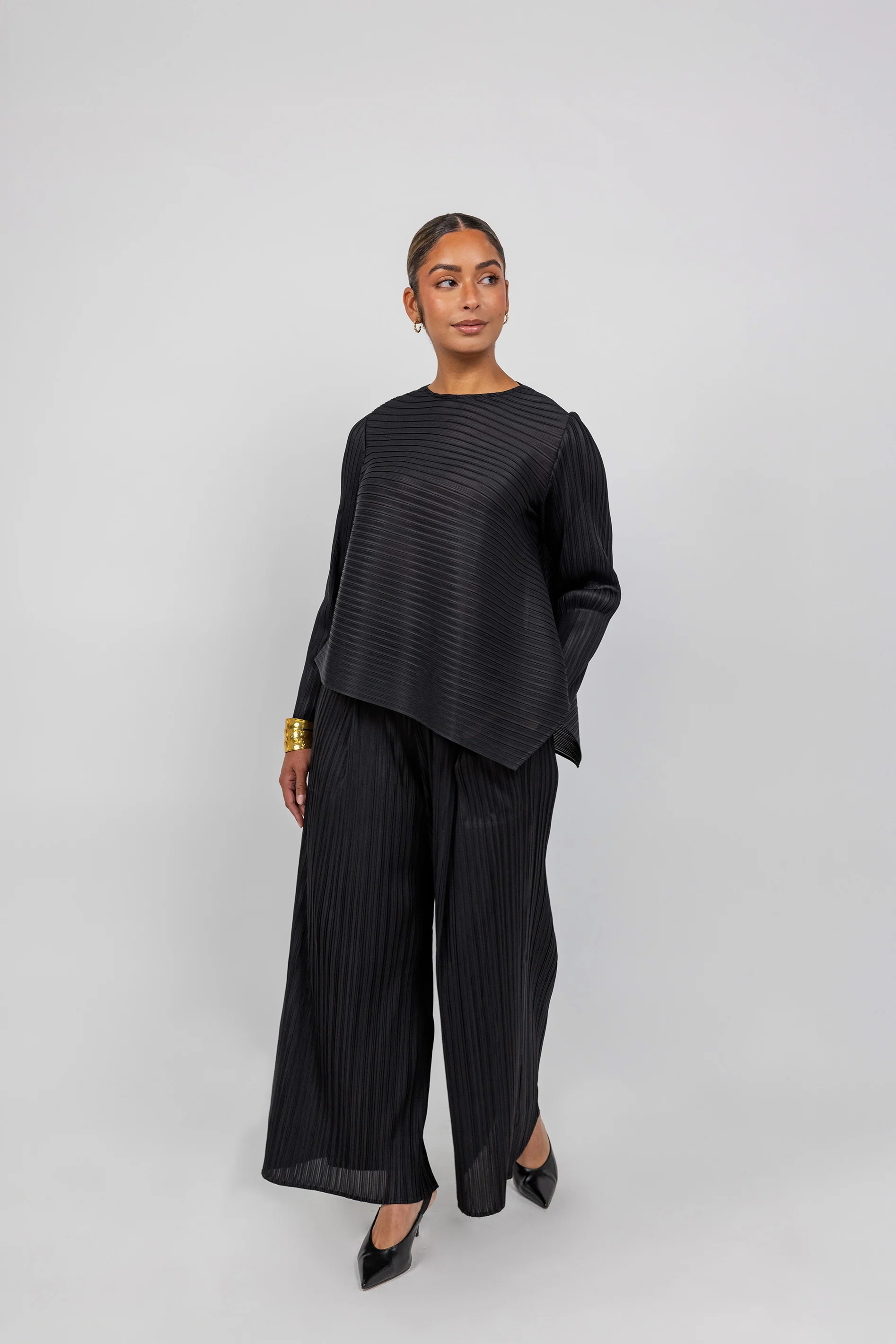 Pleated Pant