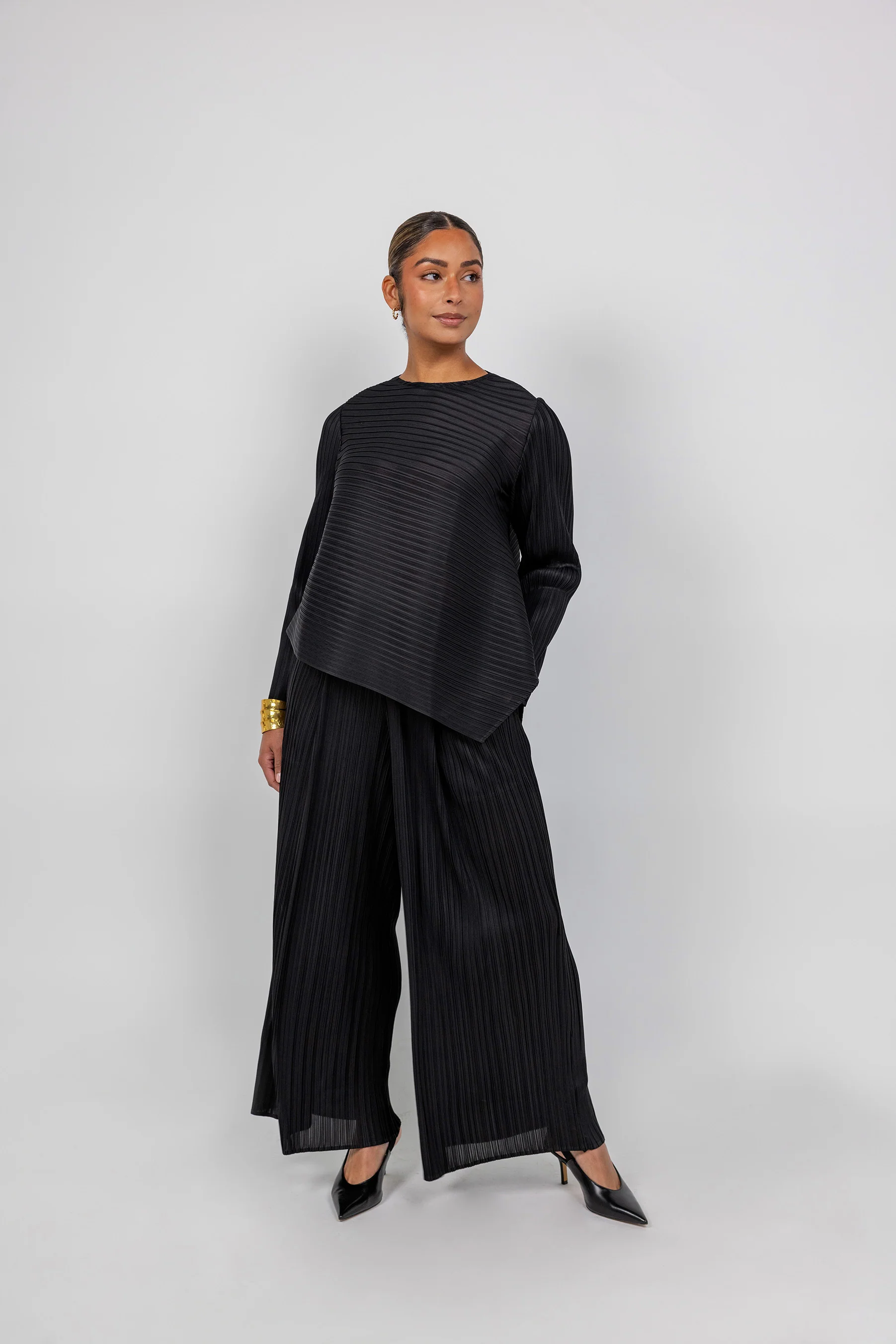 Pleated Asymmetric Top - Image 4