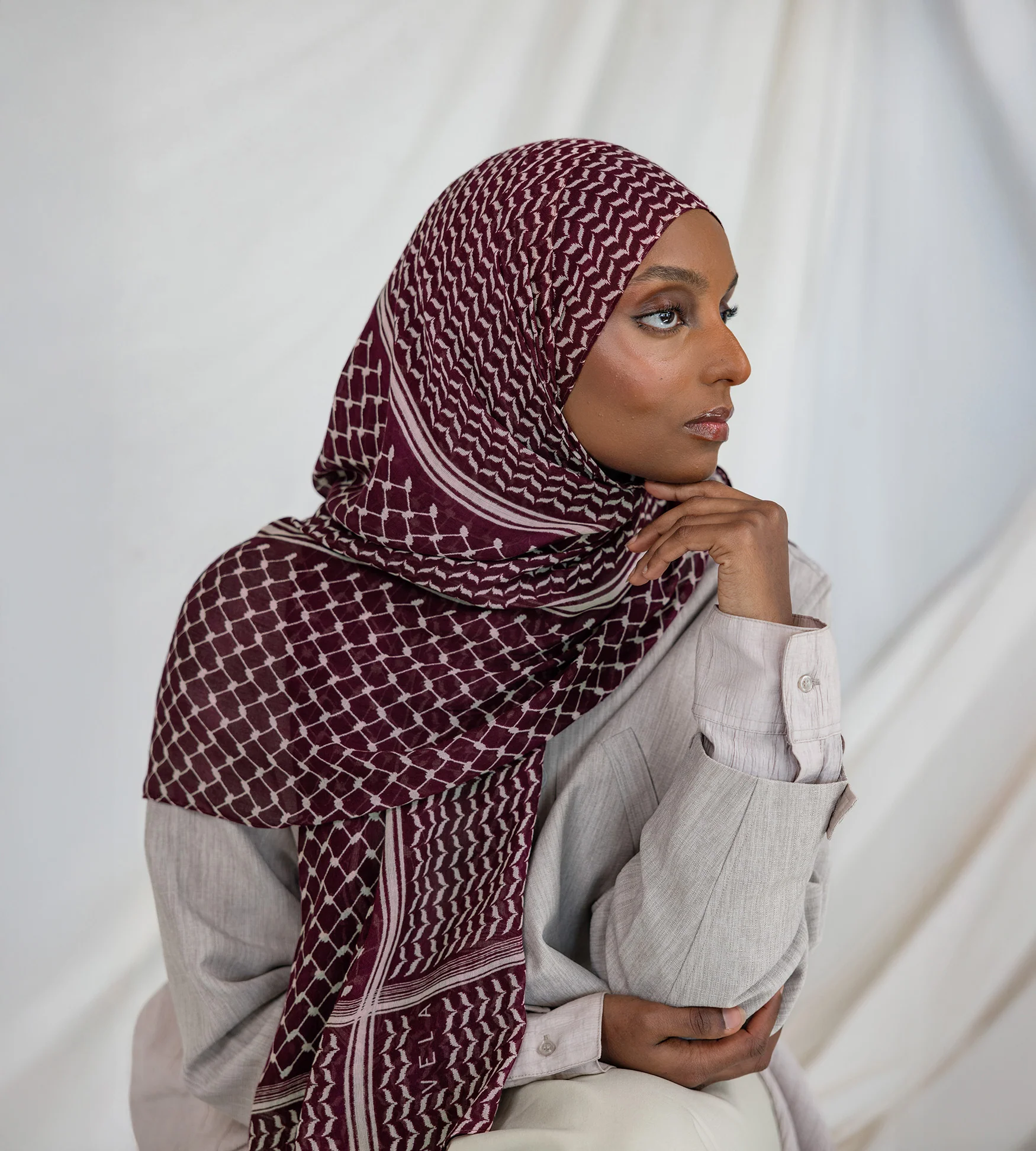 Pomegranate Kuffiyeh - Image 2