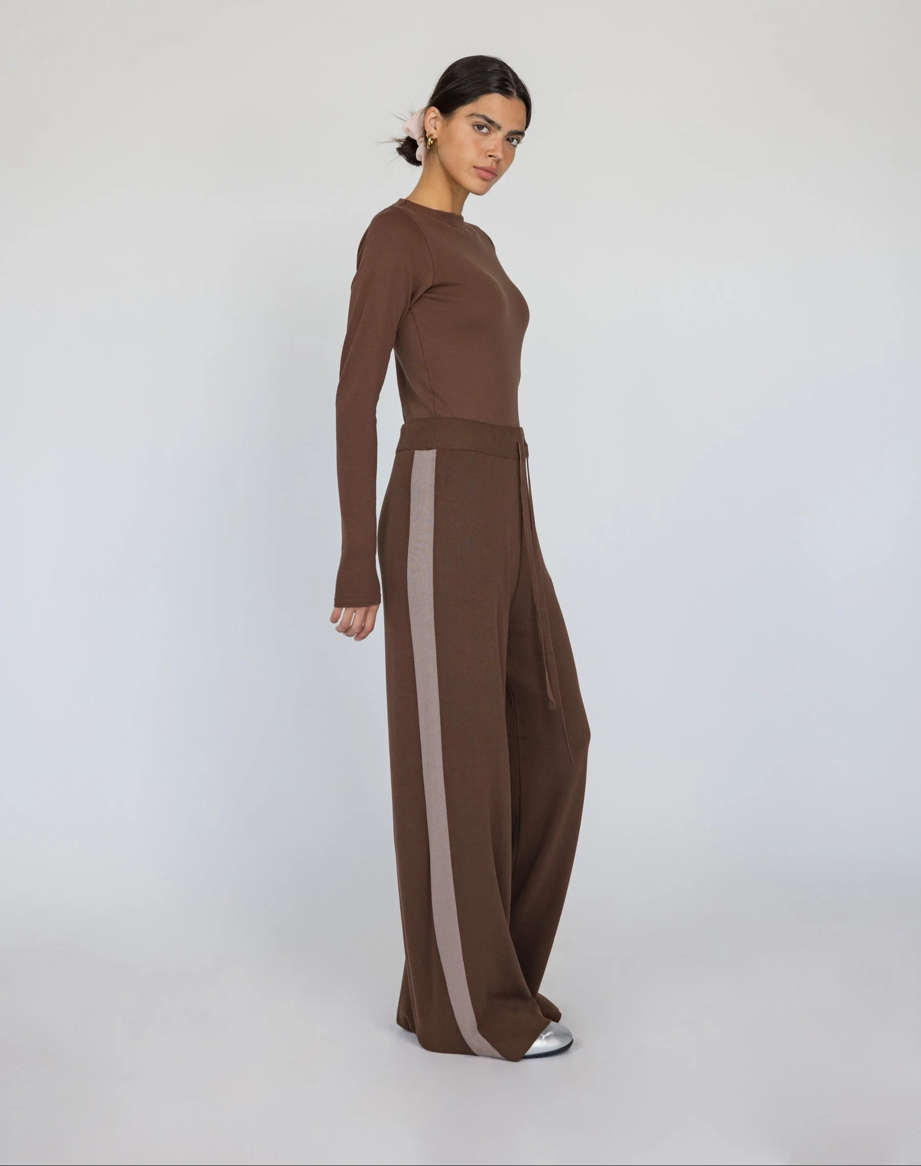 Sport Stripe Pant Oak - Image 4