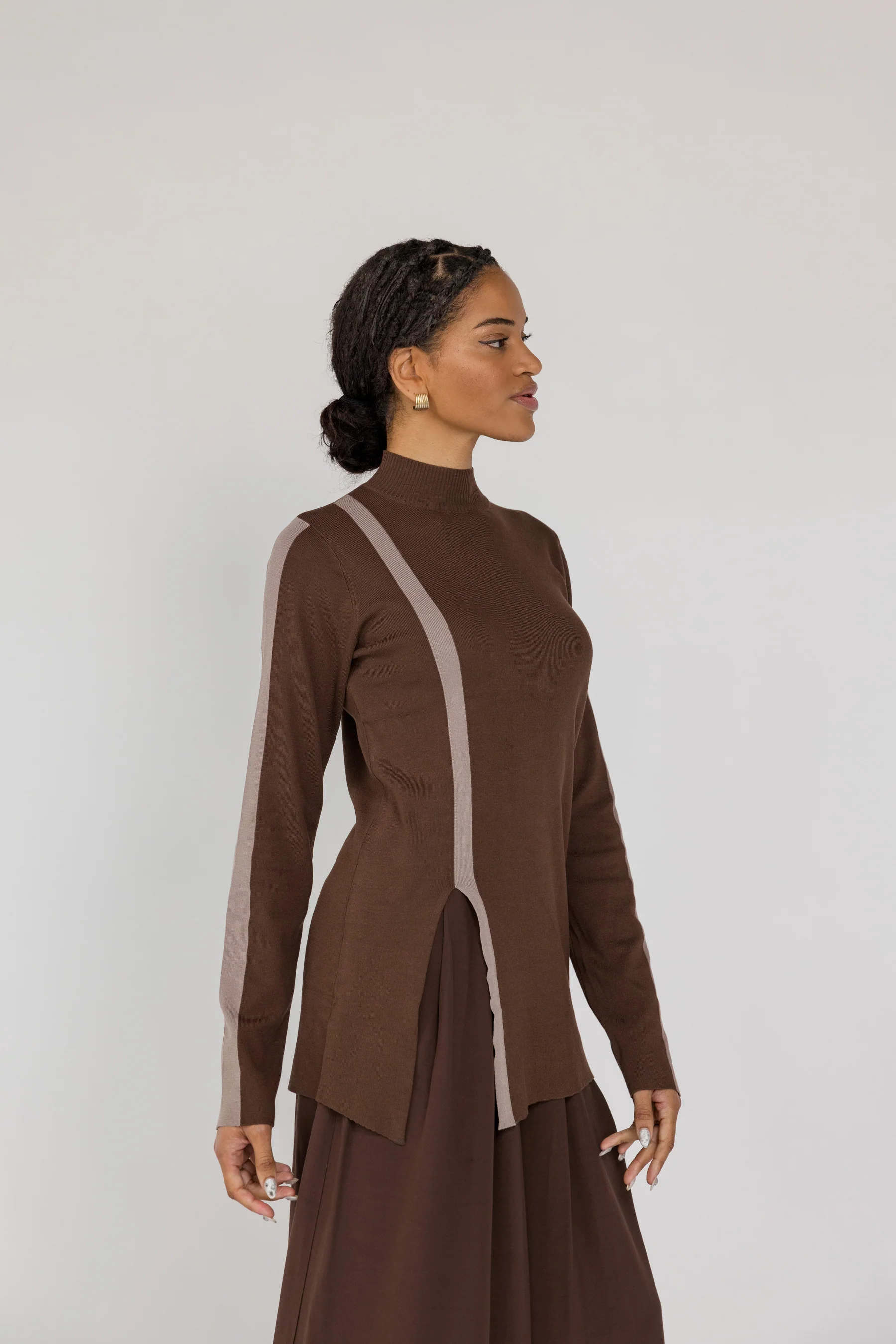 Sport Stripe Top Oak - Image 6