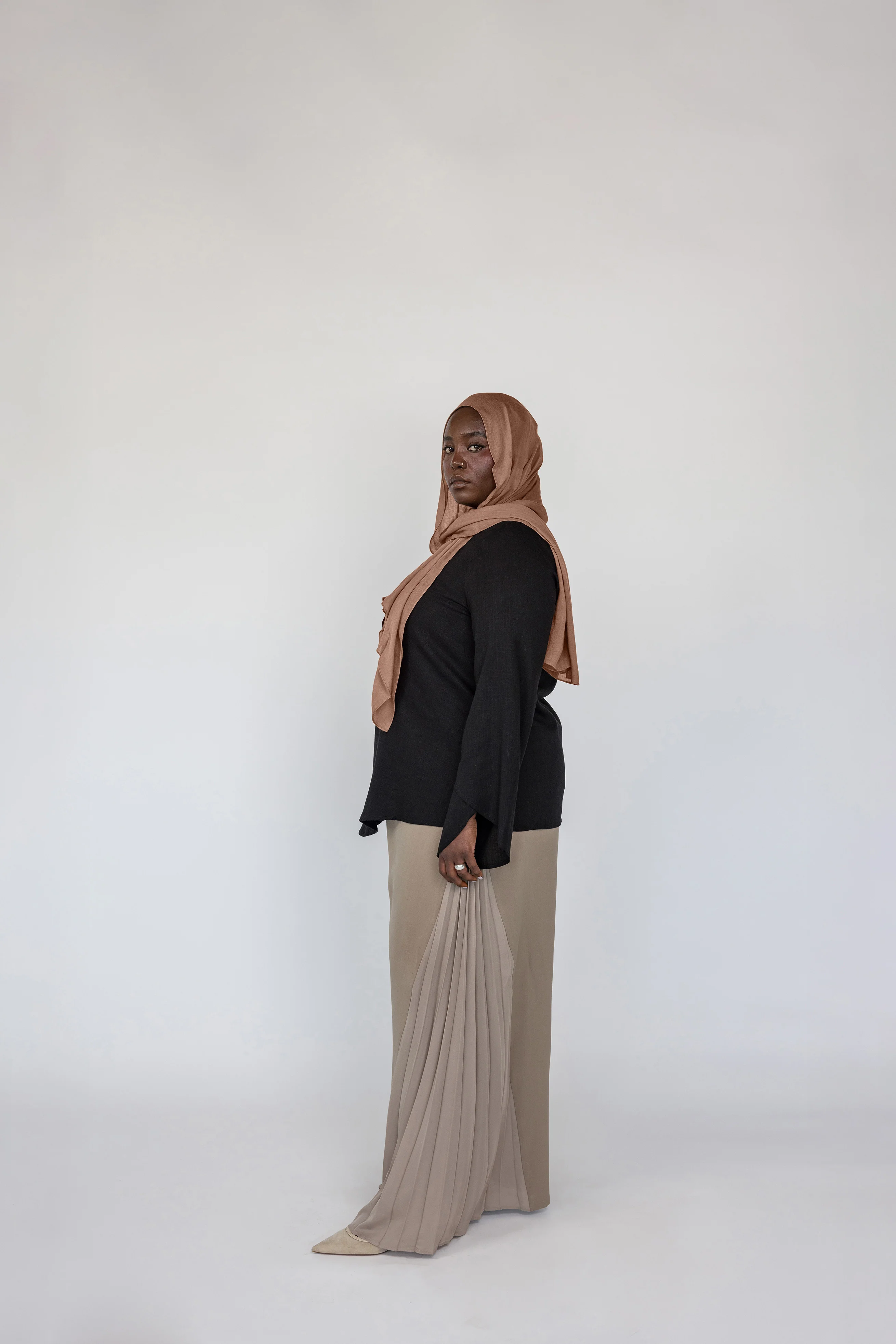 Tie Front Top Black - Image 5