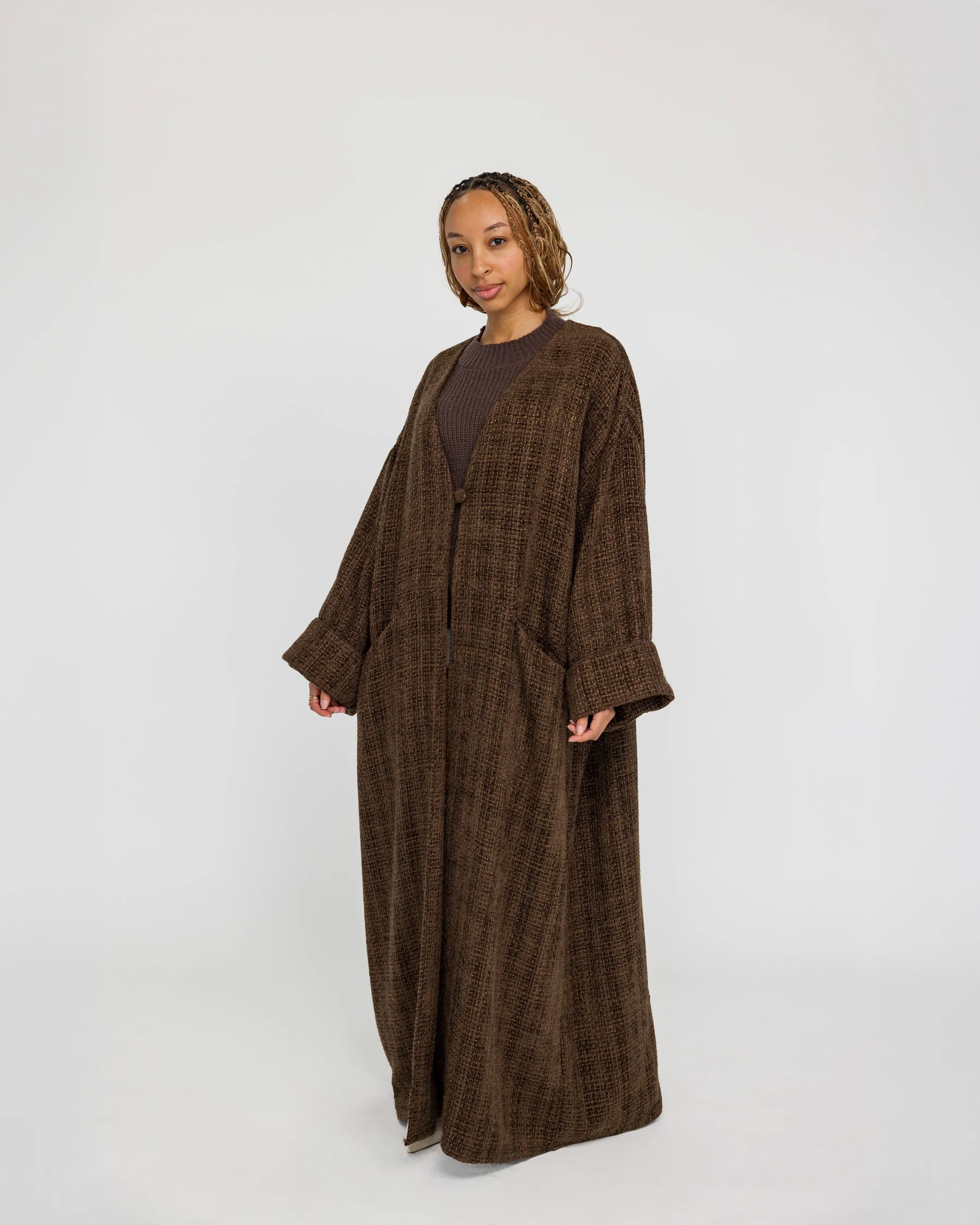 Tweed Abaya