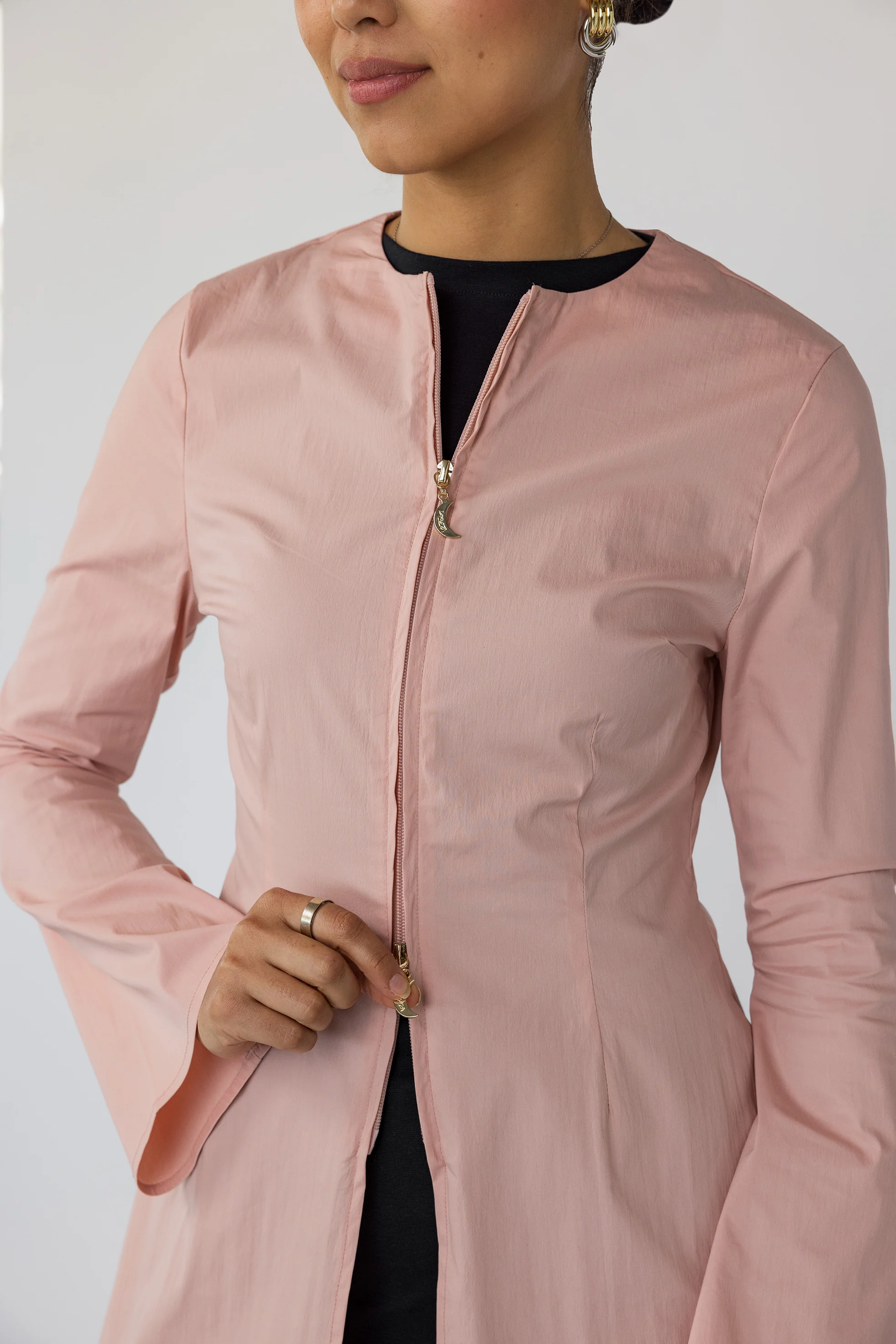 Two Way Zip Top Rose - Image 2