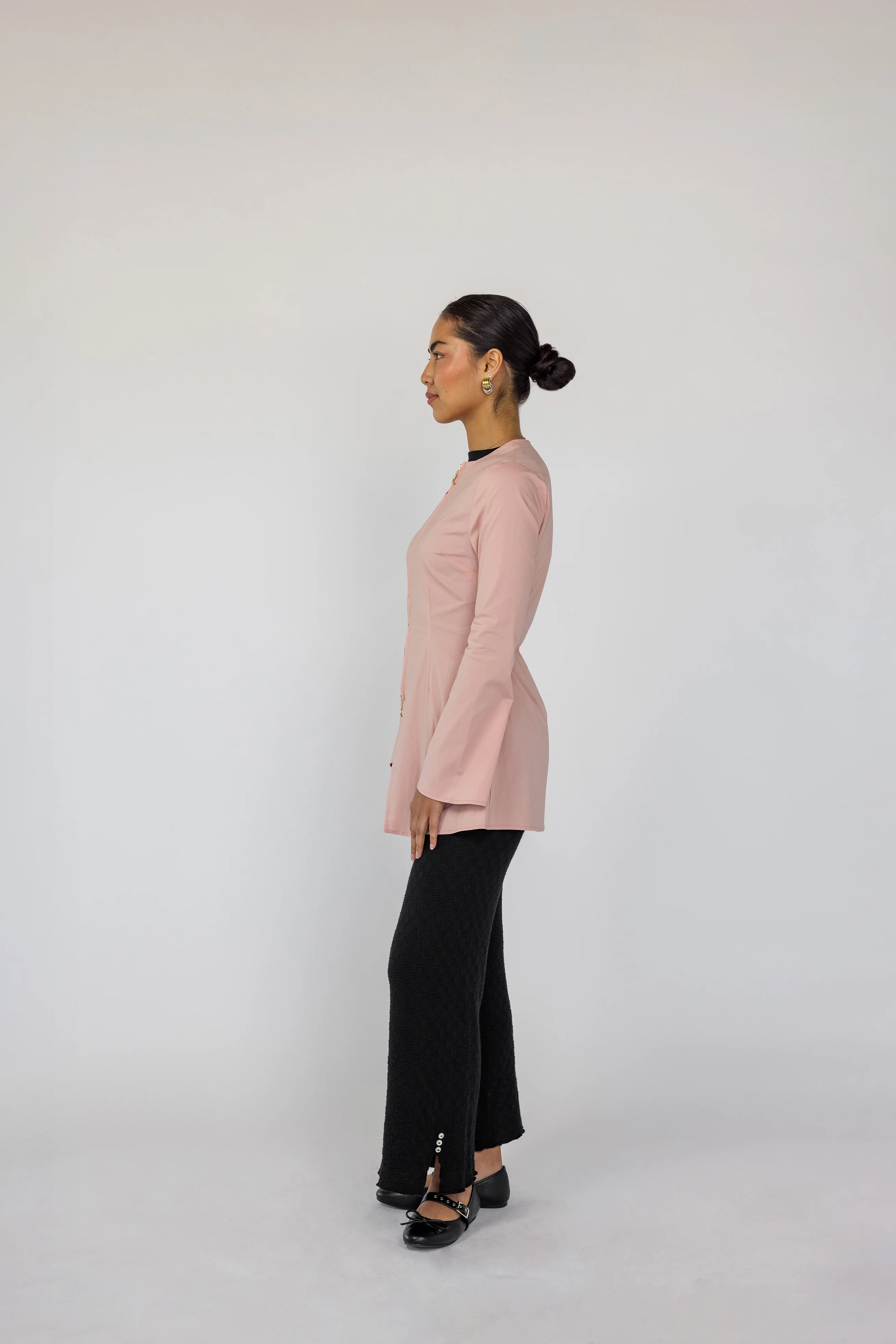 Two Way Zip Top Rose - Image 4