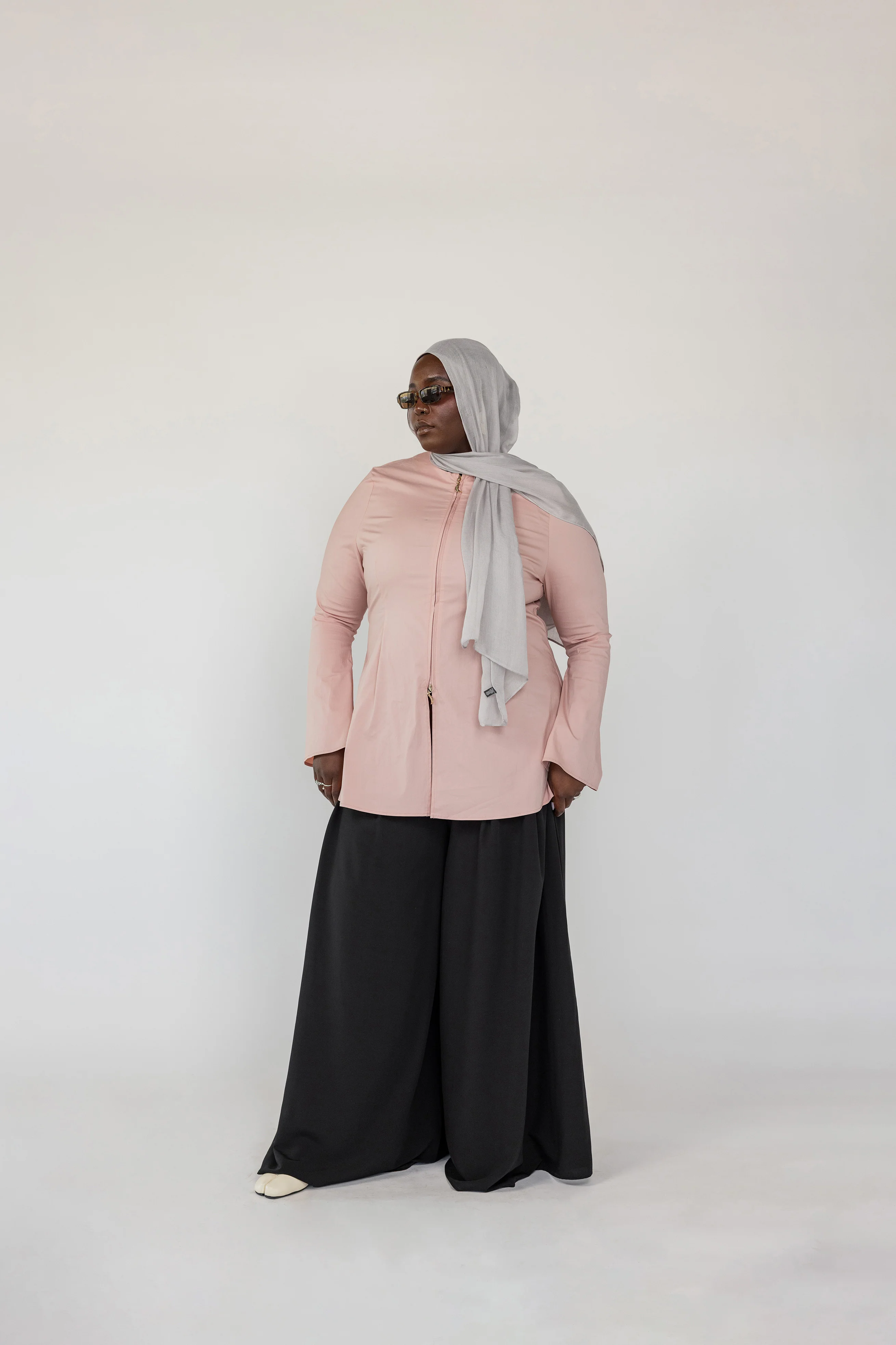 Two Way Zip Top Rose - Image 6