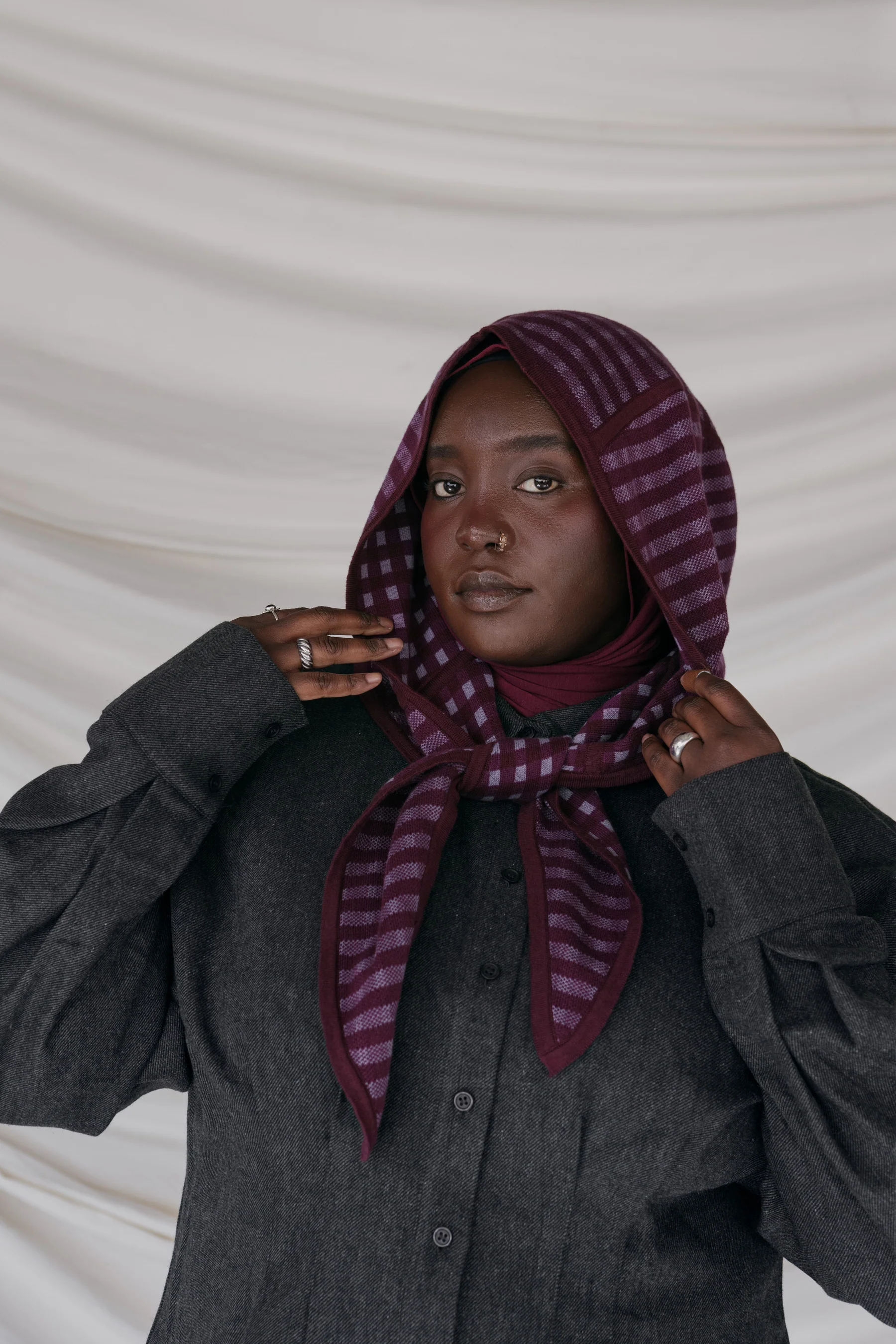 Velaclava Plum/Plaid - Image 7