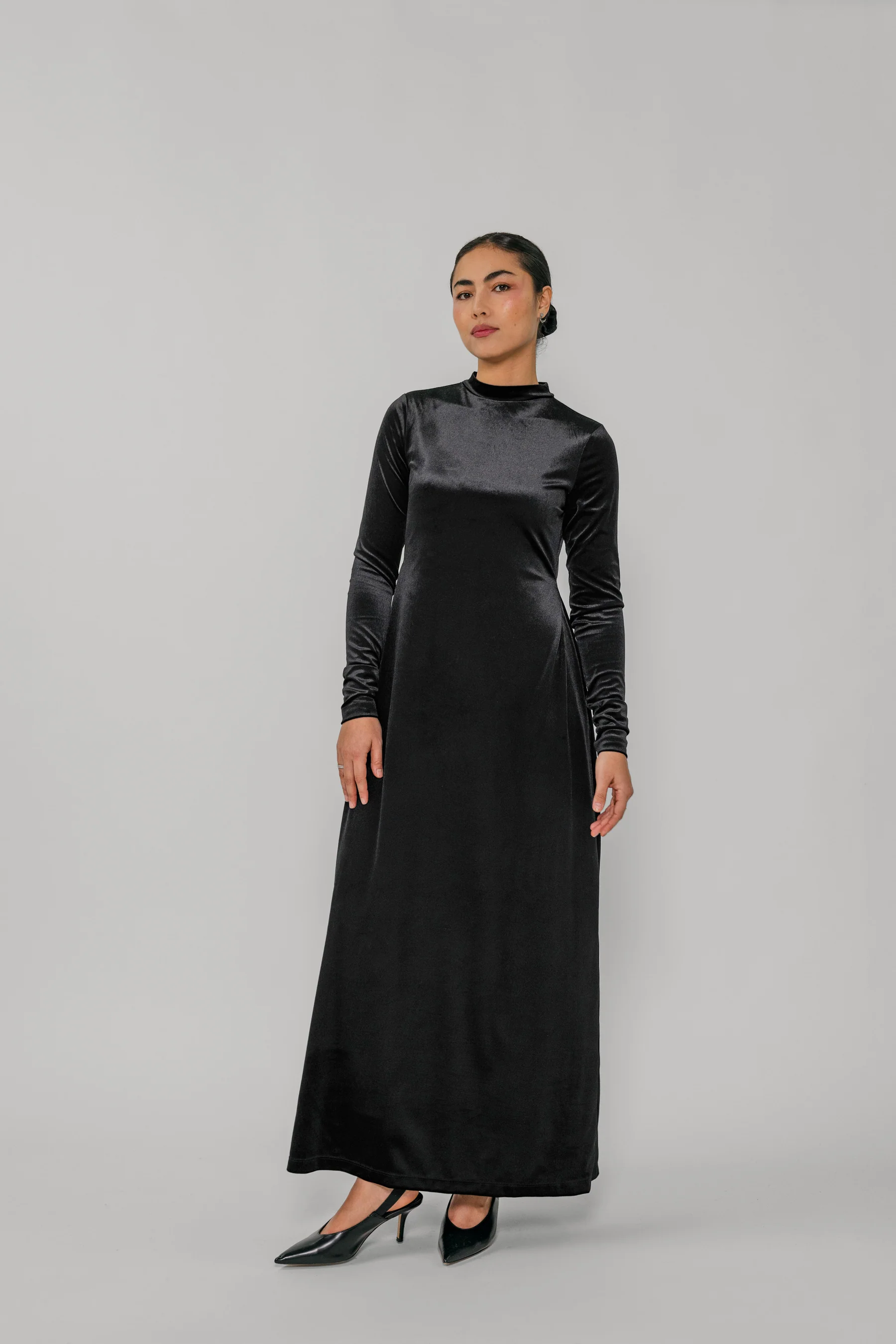 Velvet Dress Black - Image 2