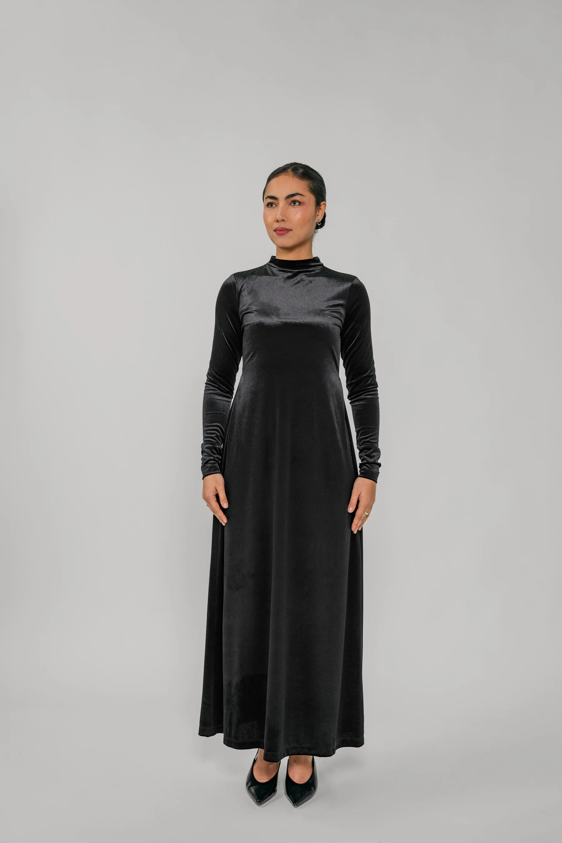 Velvet Dress Black - Image 4