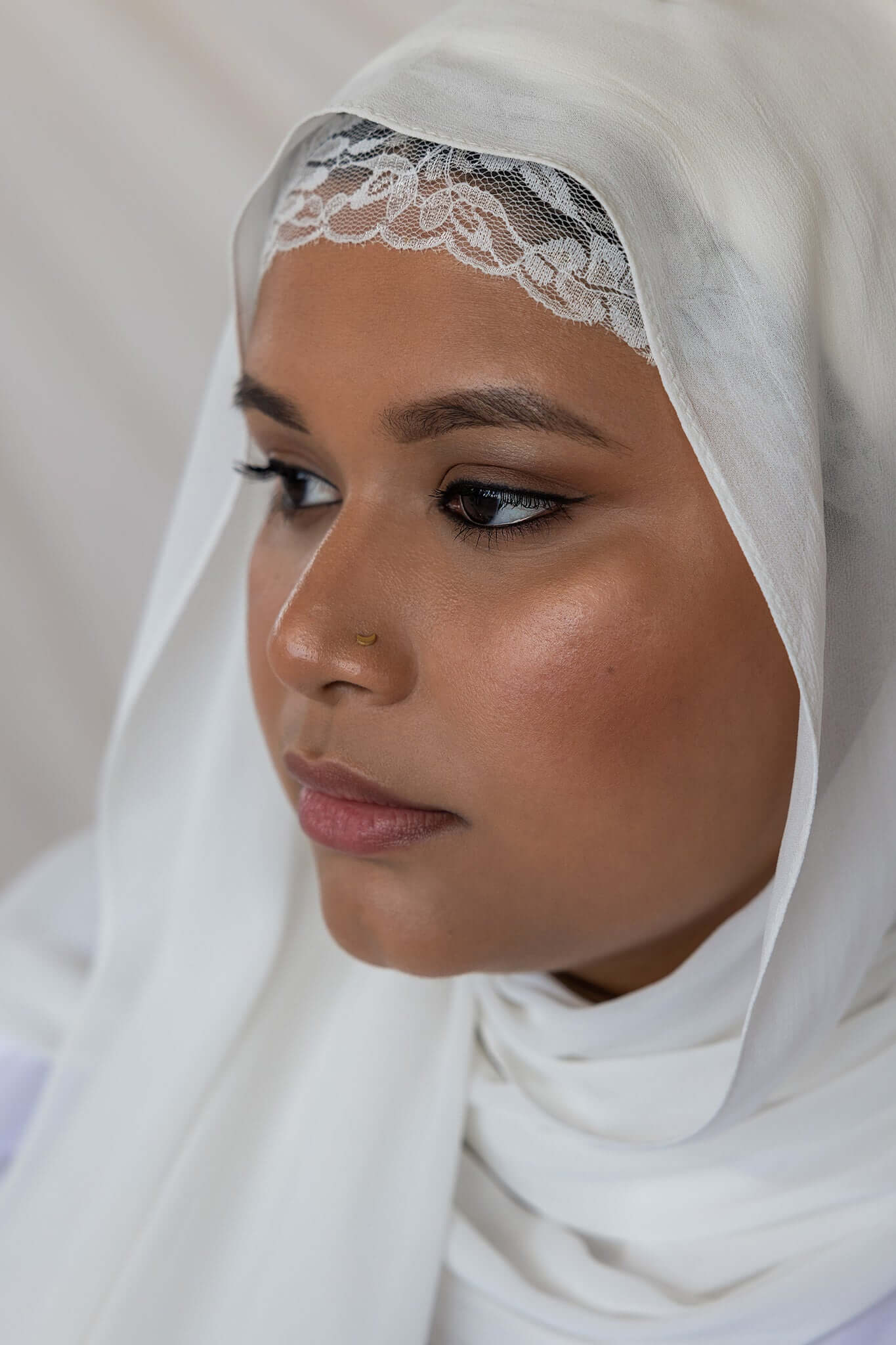 White Crepe Chiffon - Image 3